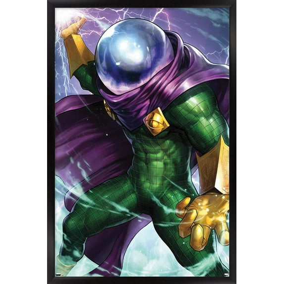 Marvel Comics - Mysterio - Miles Morales Spider-Man #6 Wall Poster, 14.725" x 22.375", Framed