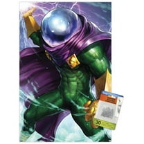 Marvel Comics - Mysterio - Miles Morales Spider-Man #6 Wall Poster with Pushpins, 14.725" x 22.375"