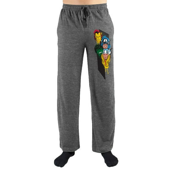 Marvel Comics Original Avengers Print Men's Sleepwear Sleep Pants Gift Small
