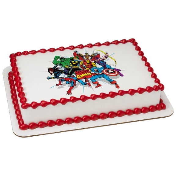 Marvel Comics Originals Unite Image Cake