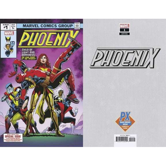 Marvel Comics Phoenix #1 (SDCC 2024 Will Sliney PX Varian Edition)