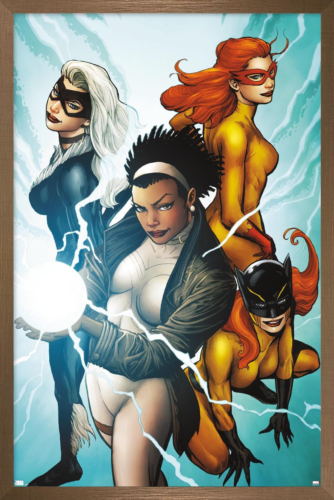 Marvel Comics - Photon - Avengers West Coast #45 Wall Poster, 22.375" x 34", Framed