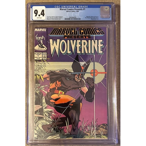 Marvel Comics Presents #1 - CGC 9.4 Comic Book