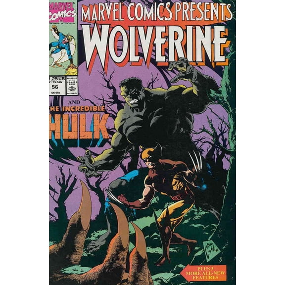 Marvel Comics Presents #56 VF ; Marvel Comic Book