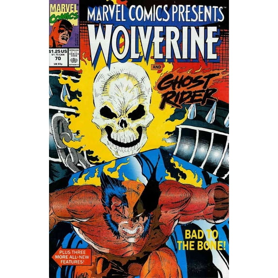 Marvel Comics Presents #70 VF ; Marvel Comic Book