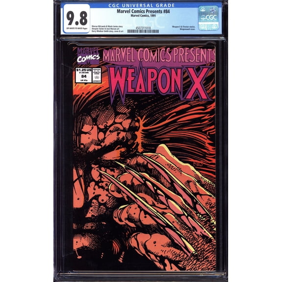 Marvel Comics Presents #84 - CGC 9.8 Comic Book