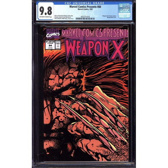 Marvel Comics Presents #84 - CGC 9.8 Comic Book