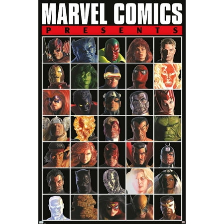 Marvel Comics - Presents Grid Wall Poster, 22.375" x 34"