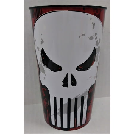 Marvel Comics Punisher Splatter 22oz Pl