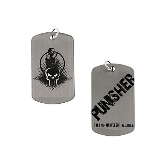 Marvel Comics Punisher Vigilante Dog Tag