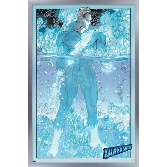 Marvel Comics - Quicksilver - Son Of M #2 Wall Poster, 22.375" x 34", Framed