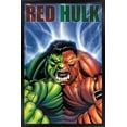 thumbnail image 1 of Marvel Comics - Red Hulk - Cover #30 Wall Poster, 14.725" x 22.375", Framed, 1 of 5