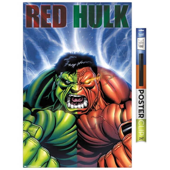 Marvel Comics Red Hulk - Cover #30 Wall Poster, 22.375" x 34"