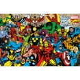 thumbnail image 1 of Marvel Comics - Retro Lineup Wall Poster, 22.375" x 34", 1 of 1