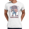 thumbnail image 1 of Marvel Comics Retro Men's Captain America Sentinel Of Libery Since 1941 T Shirt (White, S-XXL), 1 of 4