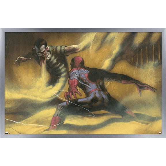 Marvel Comics - Sandman - The Amazing Spider-Man #2 Wall Poster, 22.375" x 34", Framed
