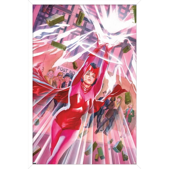 Marvel Comics - Scarlet Witch - Avengers #25 Wall Poster, 14.725" x 22.375", Framed