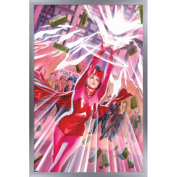 Marvel Comics - Scarlet Witch - Avengers #25 Wall Poster, 22.375" x 34", Framed
