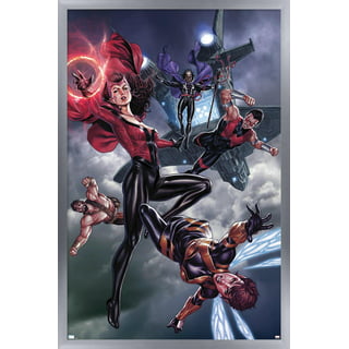 Marvel Comics - Scarlet Witch - The Scarlet Witch & Quicksilver #1 Wall  Poster, 22.375 x 34