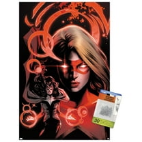 Marvel Comics - Scarlet Witch - Star #2 Wall Poster with Pushpins, 14.725" x 22.375"