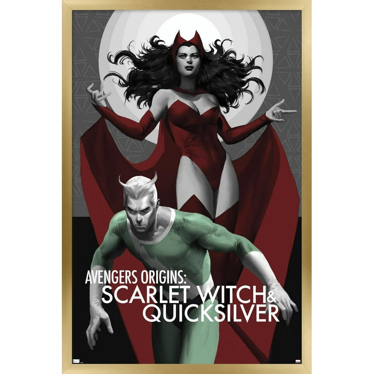 Marvel Comics - Scarlet Witch - The Scarlet Witch & Quicksilver #1 Wall  Poster, 22.375 x 34 