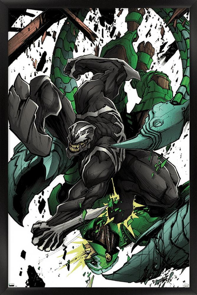 Marvel Comics - Scorpion - Venom #4 Wall Poster, 14.725" x 22.375", Framed