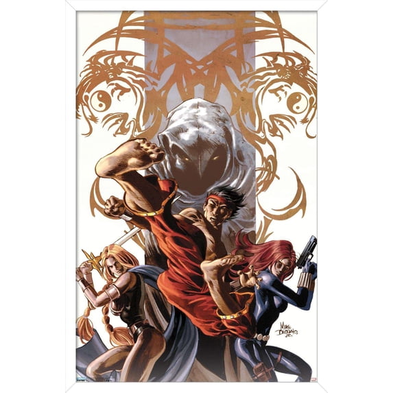 Marvel Comics - Secret Avengers - Secret Avengers #7 Wall Poster, 22.375" x 34", Framed