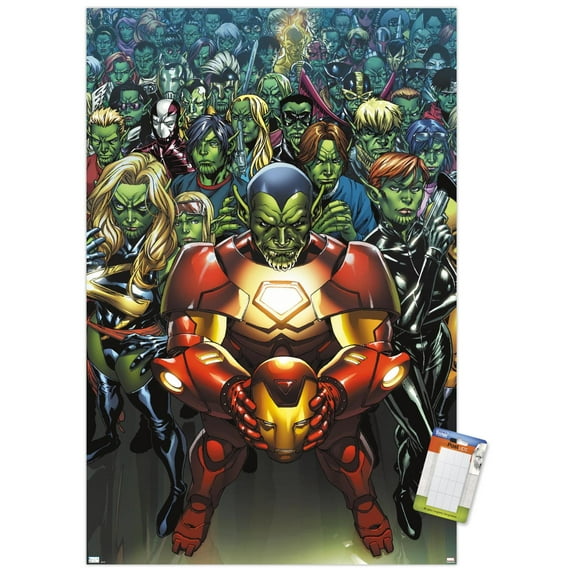 Marvel Comics - Secret Invasion - Avengers: The Initiative #15 Wall Poster, 14.725" x 22.375"