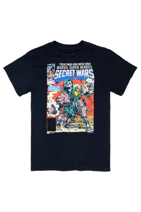 Comics Secret Wars #10 Comic Cover T-Shirt-XLarge