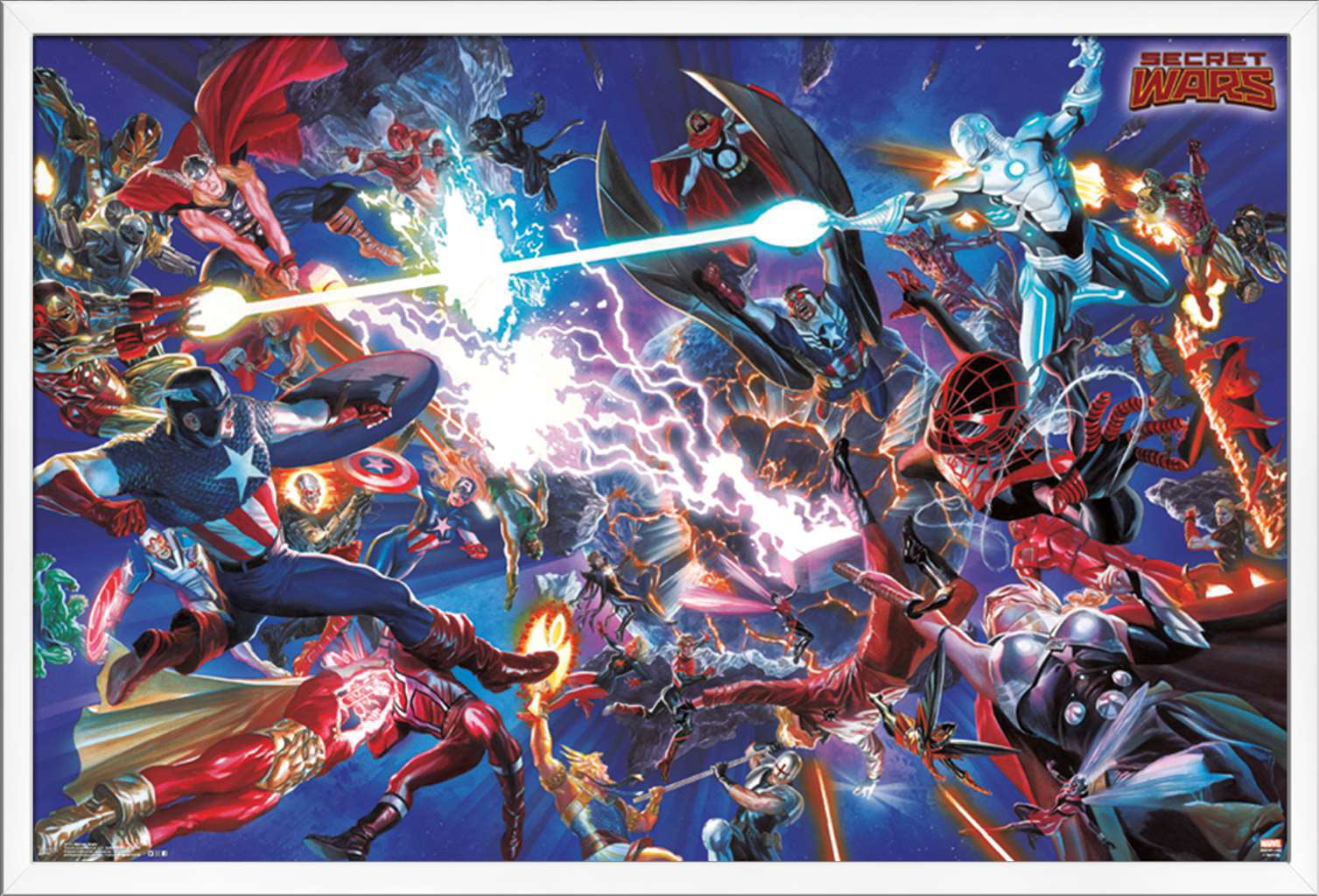 Secret Invasion Official Poster Marvel Studios x Disney Decor Poster Canvas  - Byztee