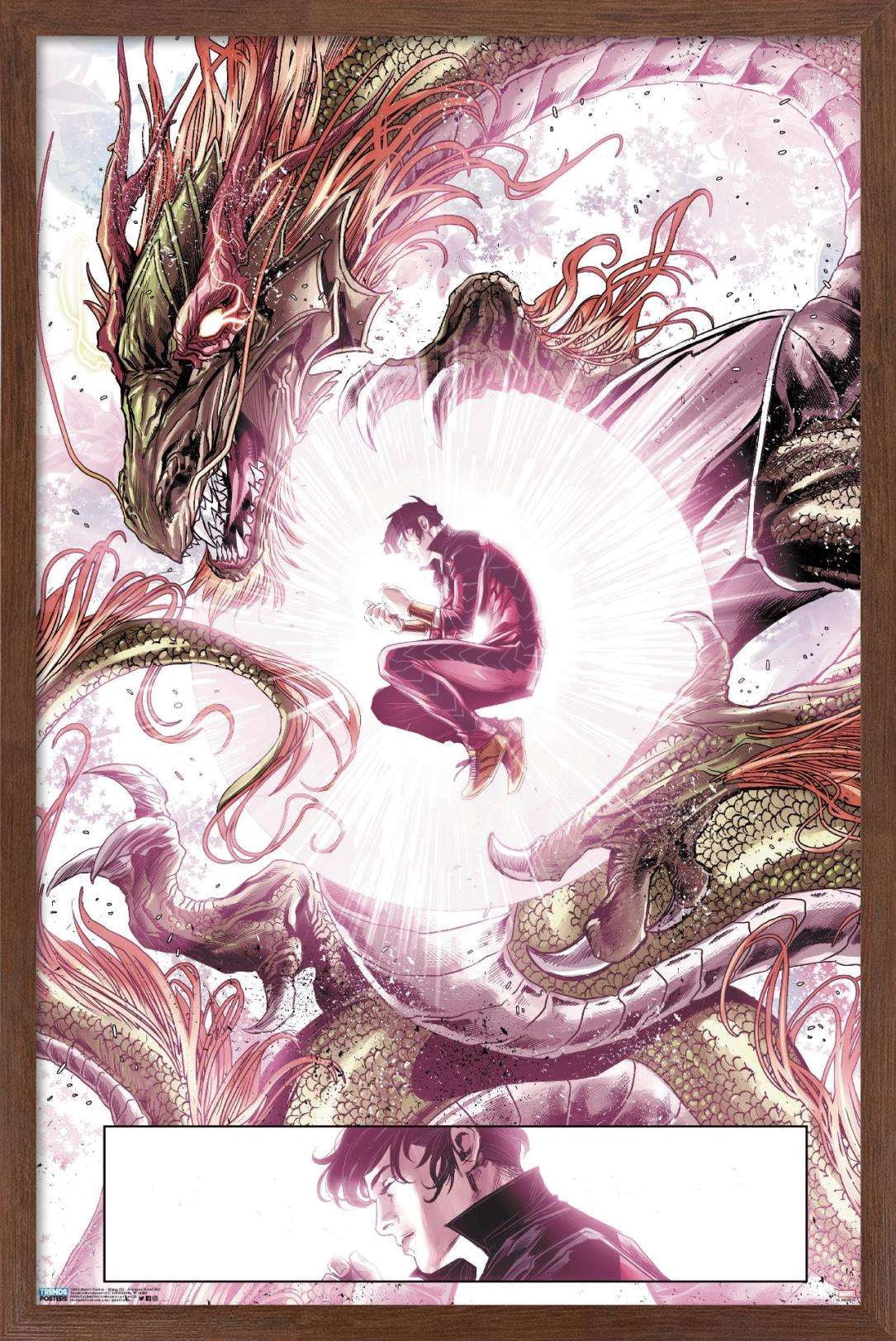 Marvel Comics - Shang- Chi - Avengers World #20 Wall Poster, 22.375" x 34", Framed