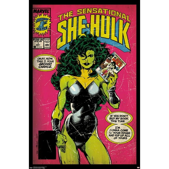 Marvel Comics - She-Hulk - The Sensational She-Hulk #1 Wall Poster, 22.375" x 34"