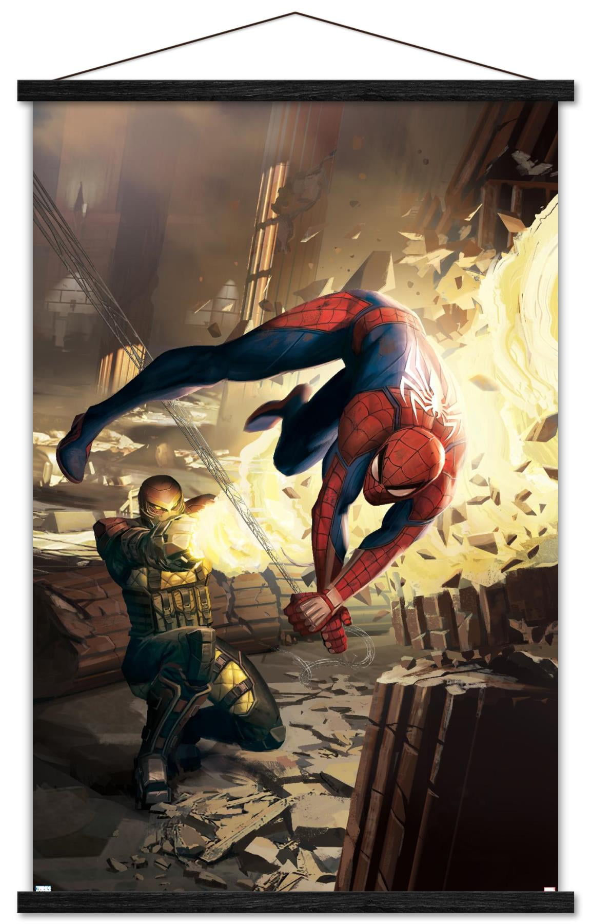 Marvel Comics - Shocker - Amazing Spider-Man #5 Wall Poster, 14.725" x  22.375", Framed - Walmart.com