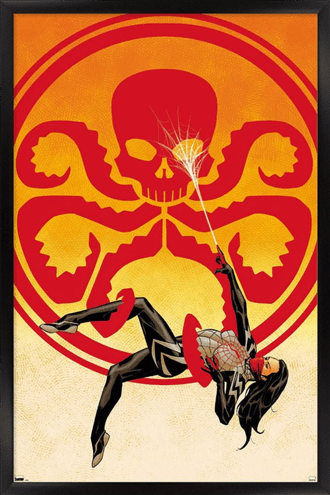 Marvel Comics - Silk - Silk #2 Wall Poster, 14.725" x 22.375", Framed