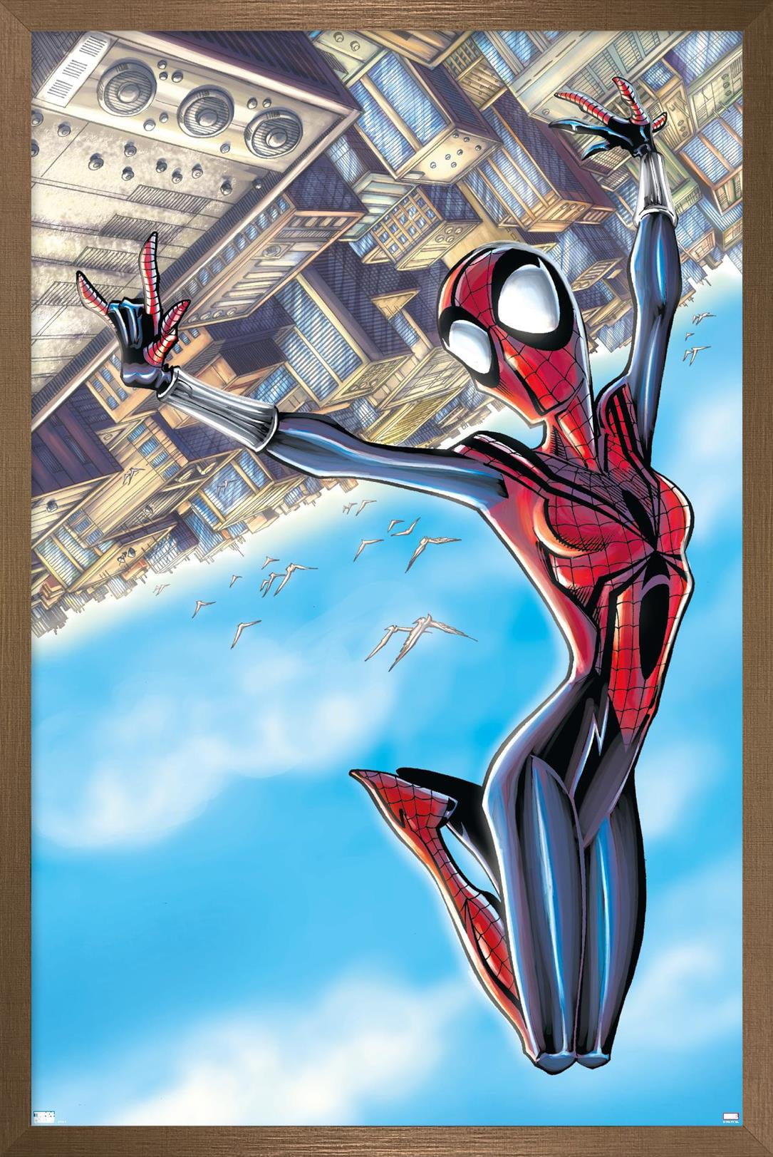 Marvel Comics - Spider-Girl - Spider-Girl #68 Wall Poster, 14.725" x 22.375", Framed
