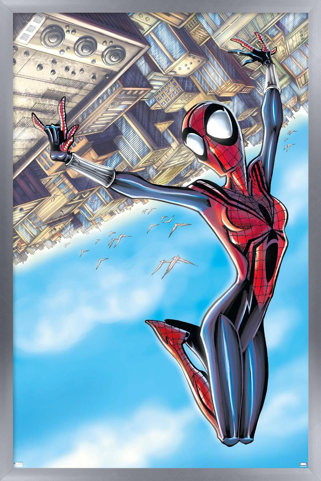 Marvel Comics - Spider-Girl - Spider-Girl #68 Wall Poster, 14.725" x 22.375", Framed