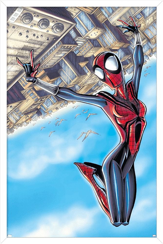 Marvel Comics - Spider-Girl - Spider-Girl #68 Wall Poster, 14.725" x 22.375", Framed