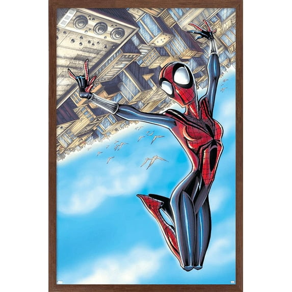 Marvel Comics - Spider-Girl - Spider-Girl #68 Wall Poster, 22.375" x 34", Framed