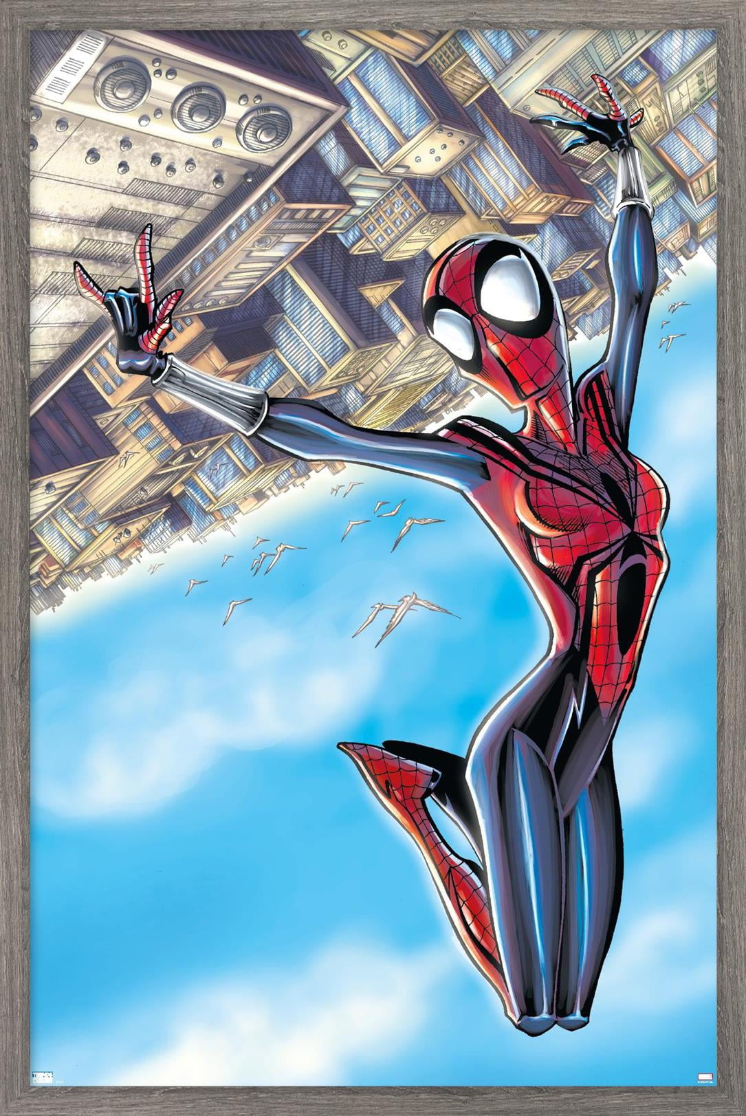 Marvel Comics - Spider-Girl - Spider-Girl #68 Wall Poster, 22.375" x 34", Framed