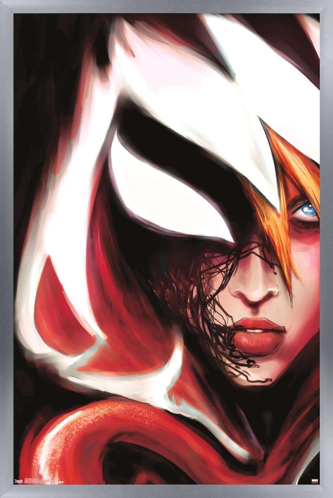 Marvel Comics - Spider-Gwen - Cover #26 Wall Poster, 14.725" x 22.375", Framed