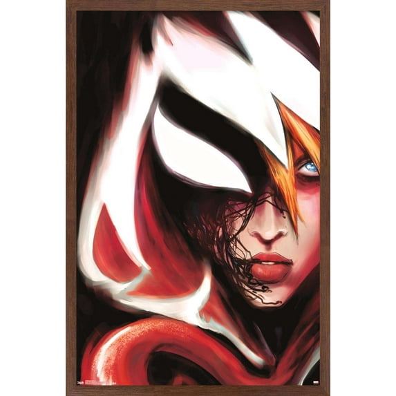 Marvel Comics - Spider-Gwen - Cover #26 Wall Poster, 14.725" x 22.375", Framed