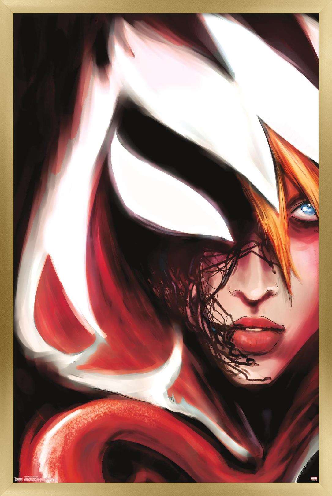 Marvel Comics - Spider-Gwen - Cover #26 Wall Poster, 14.725" x 22.375", Framed