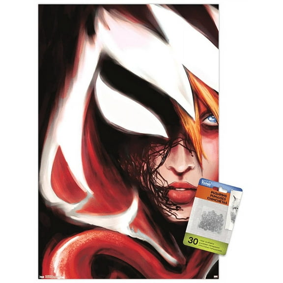 Marvel Comics - Spider-Gwen - Cover #26 Wall Poster with Push Pins, 14.725" x 22.375"