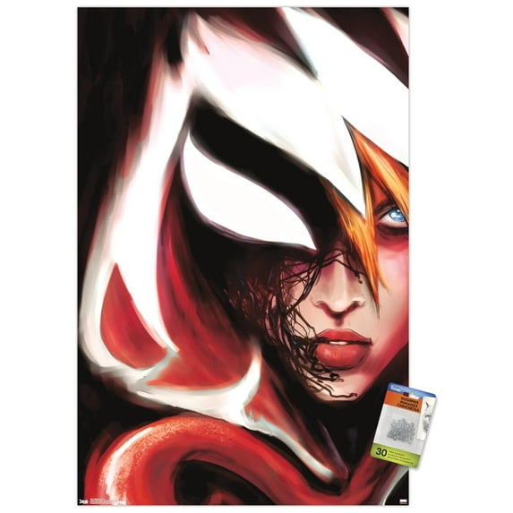Marvel Comics - Spider-Gwen - Cover #26 Wall Poster with Push Pins, 22.375" x 34"