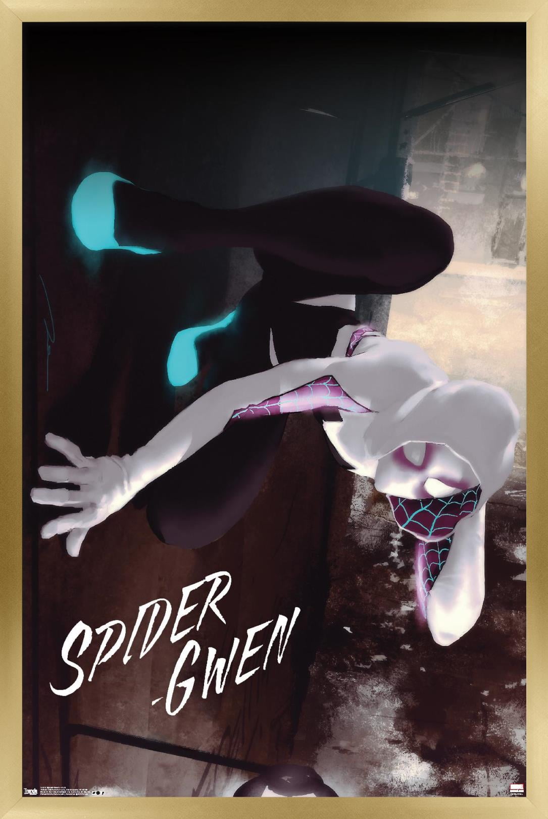 Marvel Comics - Spider-Gwen - Wall Wall Poster, 22.375" x 34", Framed