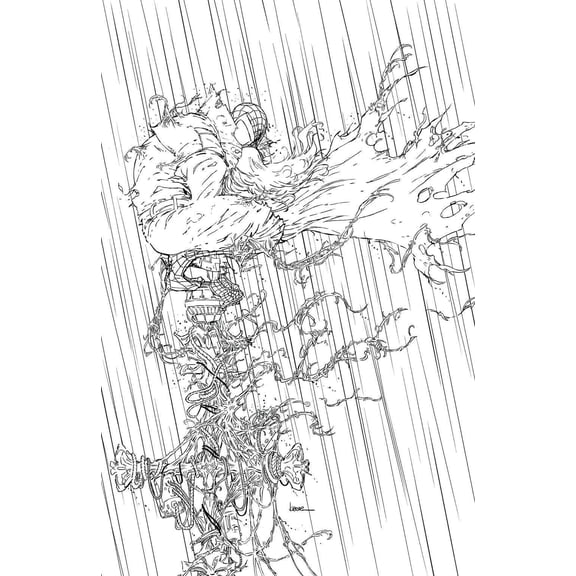 Marvel Comics Spider-Man #1 Reign 2 (SDCC 2024 BW PX Varian Edition)
