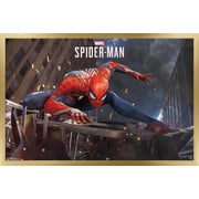 Marvel Comics - Spider-Man - Action Wall Poster, 22.375" x 34", Framed