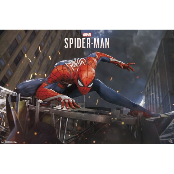 Marvel Comics - Spider-Man - Action Wall Poster, 22.375" x 34"