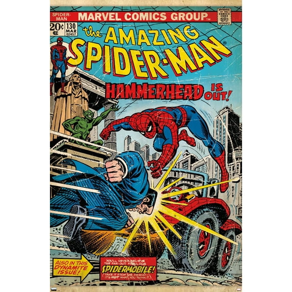 Marvel Comics Spider-Man - Amazing Spider-Man #130 Wall Poster, 22.375" x 34"