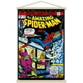 thumbnail image 1 of Marvel Comics - Spider-Man - Amazing Spider-Man #137 Wall Poster with Wooden Magnetic Frame, 22.375" x 34", 1 of 5